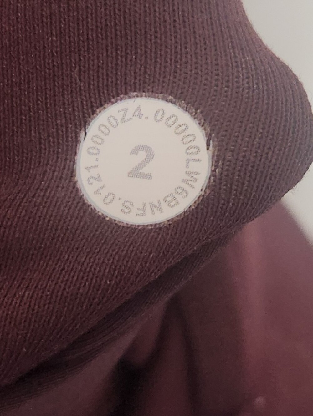Lululemon Wunder Train High-Rise Crop 23" Maroon Size 2 Excellent Condition - Picture 5 of 5